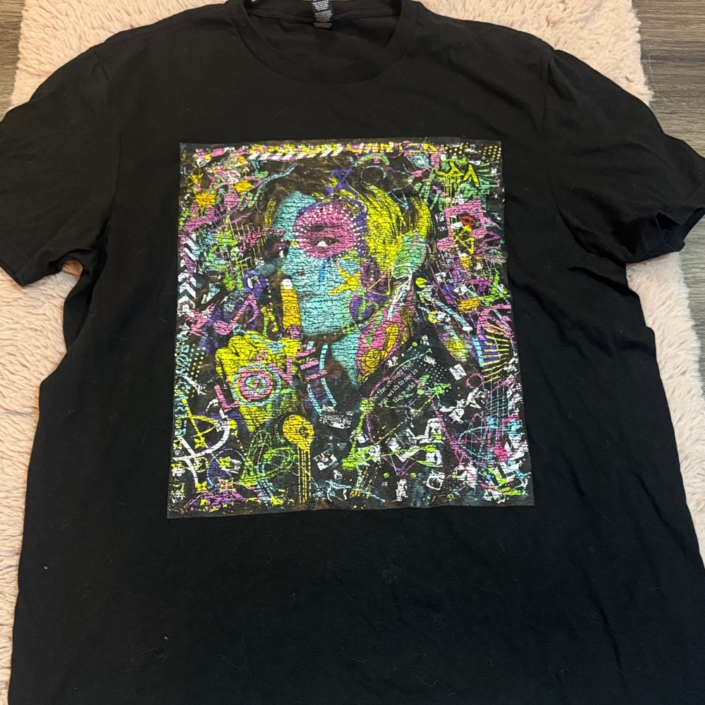 Aaron Carter x DA Graphic Black T-Shirt